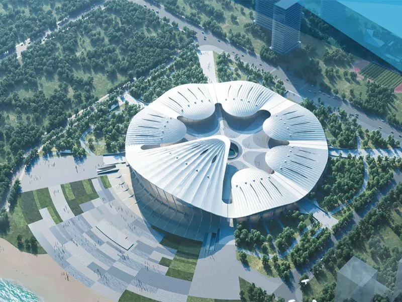 Salona Pêşangehê ya Avahiya Steel Çawa Avakirina Bilez û Ezmûnek Ziyaretvanek Premium peyda dike?