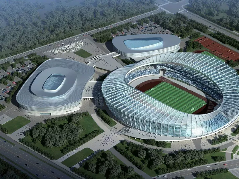 Çima Structure Steel ji bo Kompleksa Navenda Werzîşê Çareseriya çêtirîn e ji bo Avakirina Stadyuma Nûjen