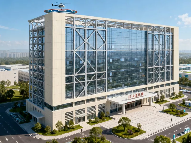 Avahiya Nexweşxaneya Metal a Prefabrîk a Bilind