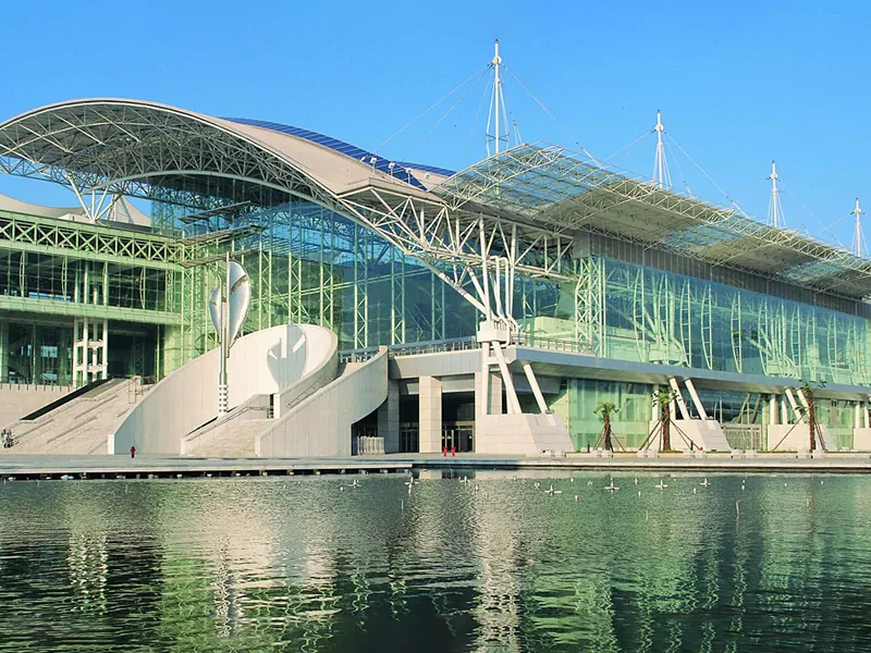 Salona Pêşangeha Steel ya Berfireh a SPAN-SPAN