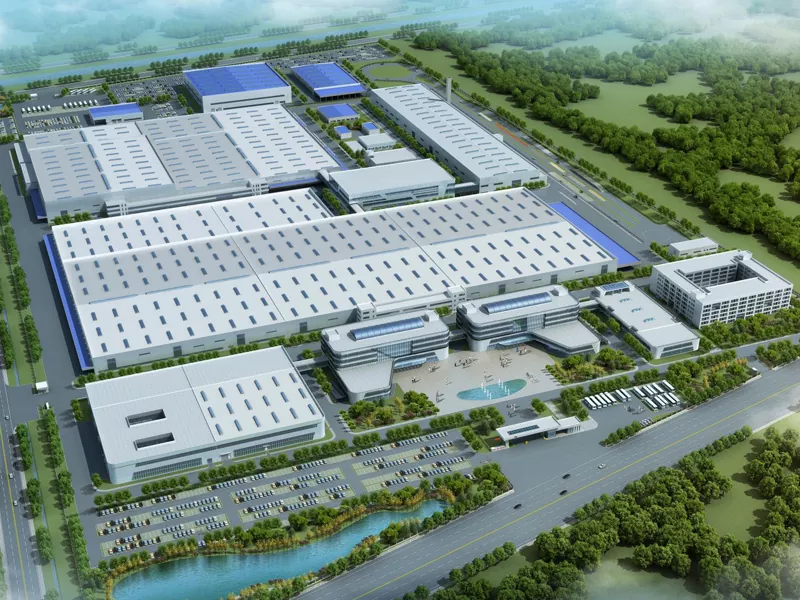 Building Steel Steel Prefab ji bo Warehouse